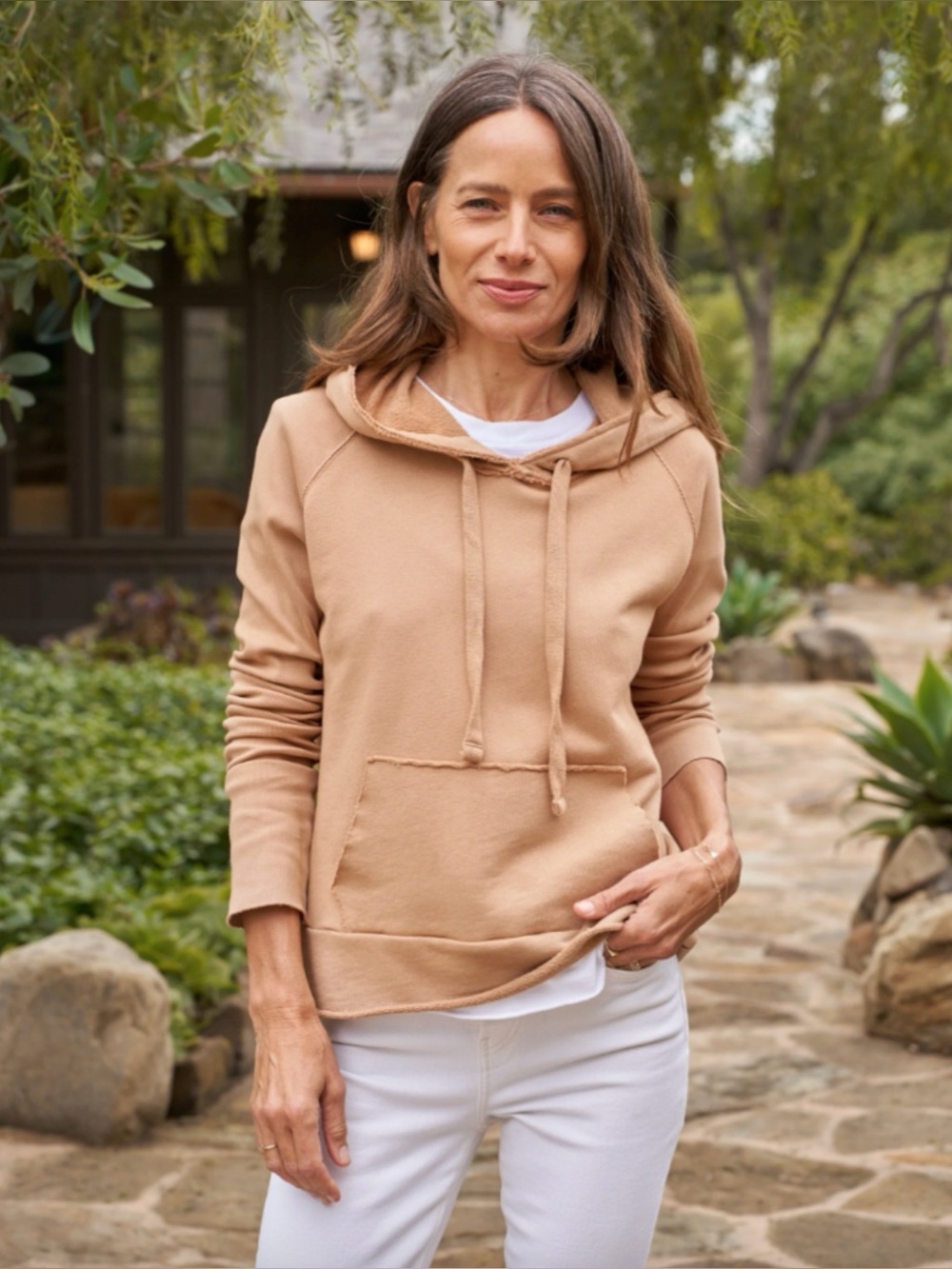 Frank & Eileen Melanie Hoodie Camel